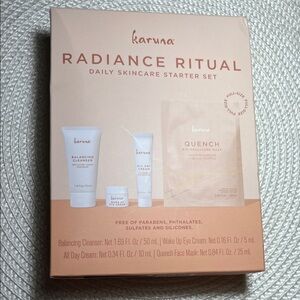 Karuna Radiance Ritual Daily Skincare Starter Set